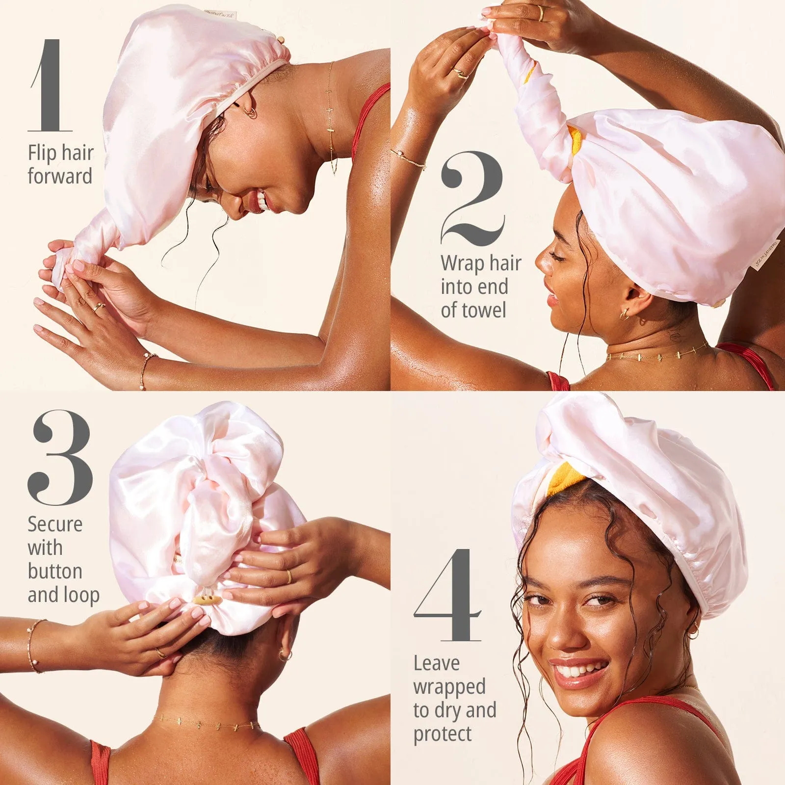Sol Dual-Sided Hair Towel - Image 3
