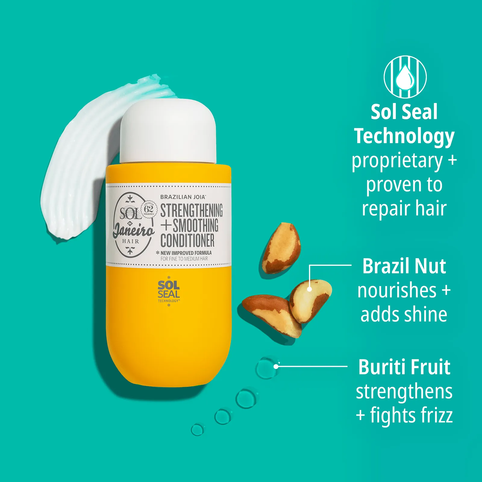 Brazilian Joia™ Strengthening + Smoothing Conditioner - Image 7