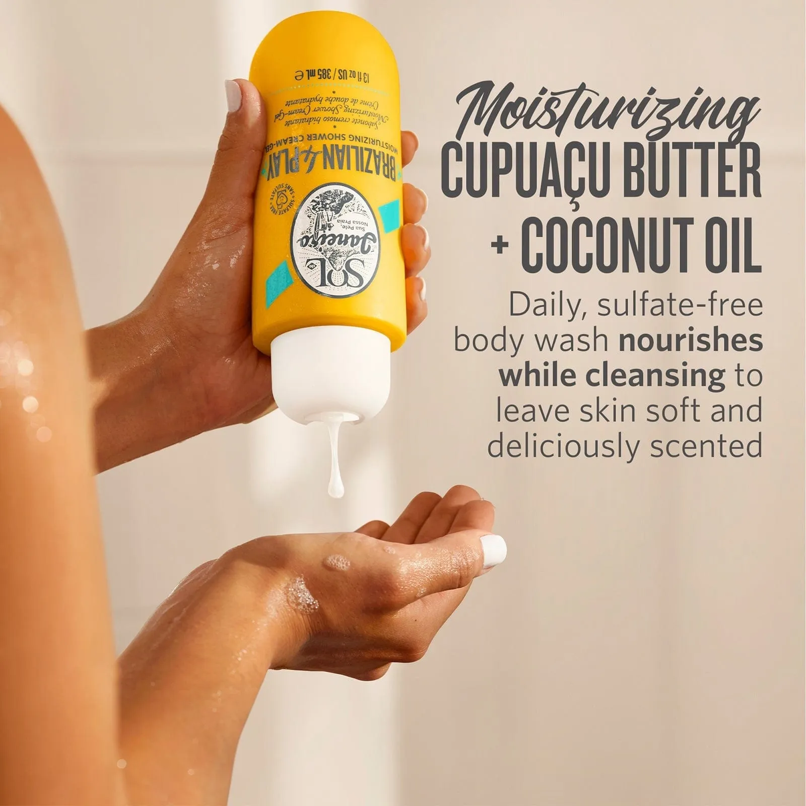 Brazilian Play Moisturizing Shower Cream-Gel - Image 2