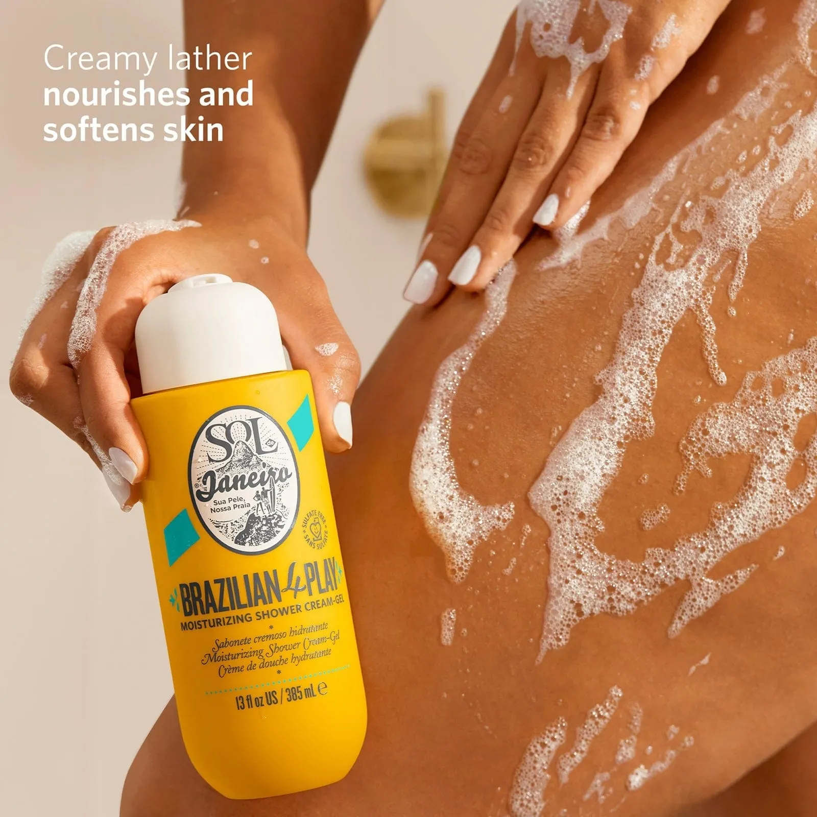 Brazilian Play Moisturizing Shower Cream-Gel - Image 3
