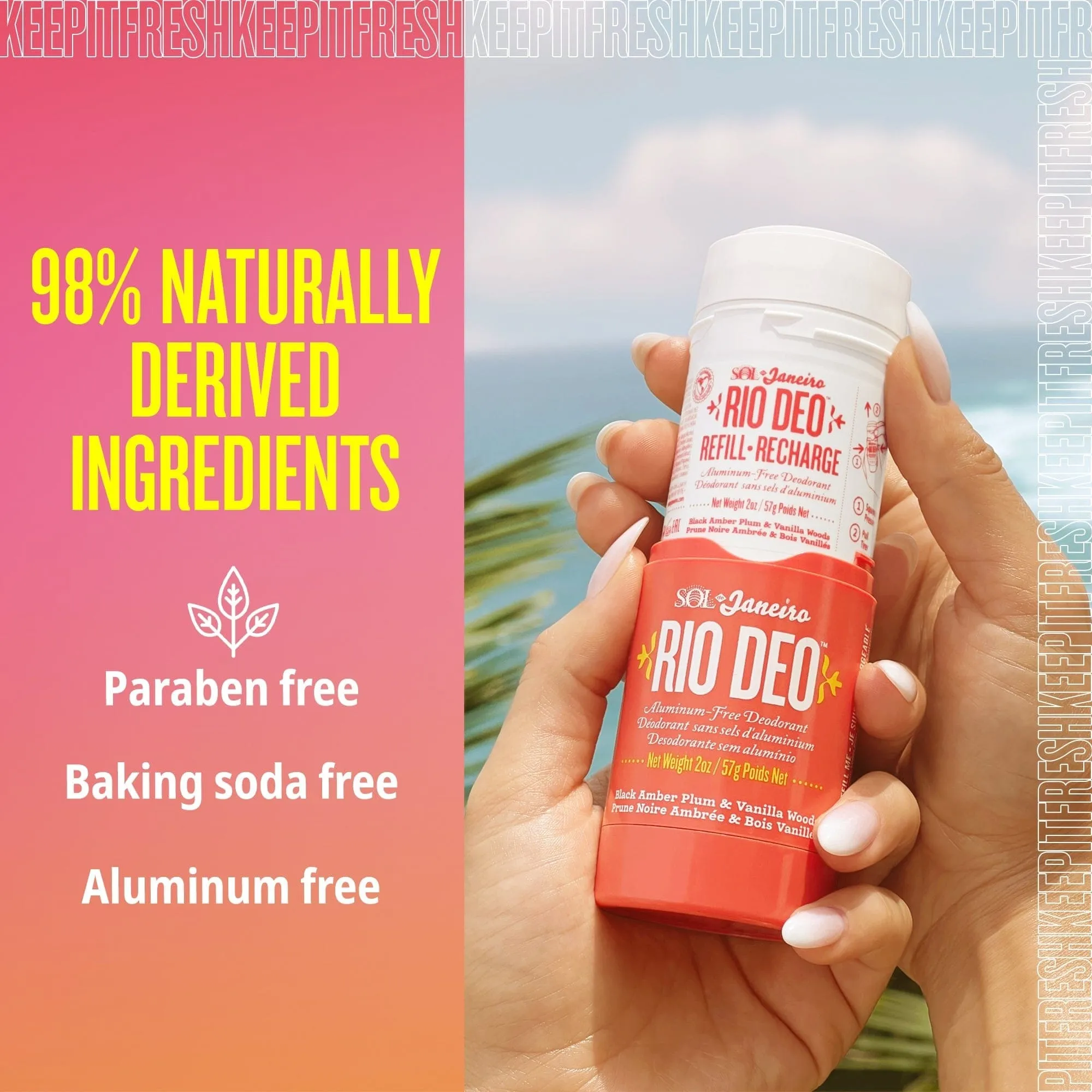 Rio Deo Aluminum-Free Deodorant Cheirosa 40 - Image 7