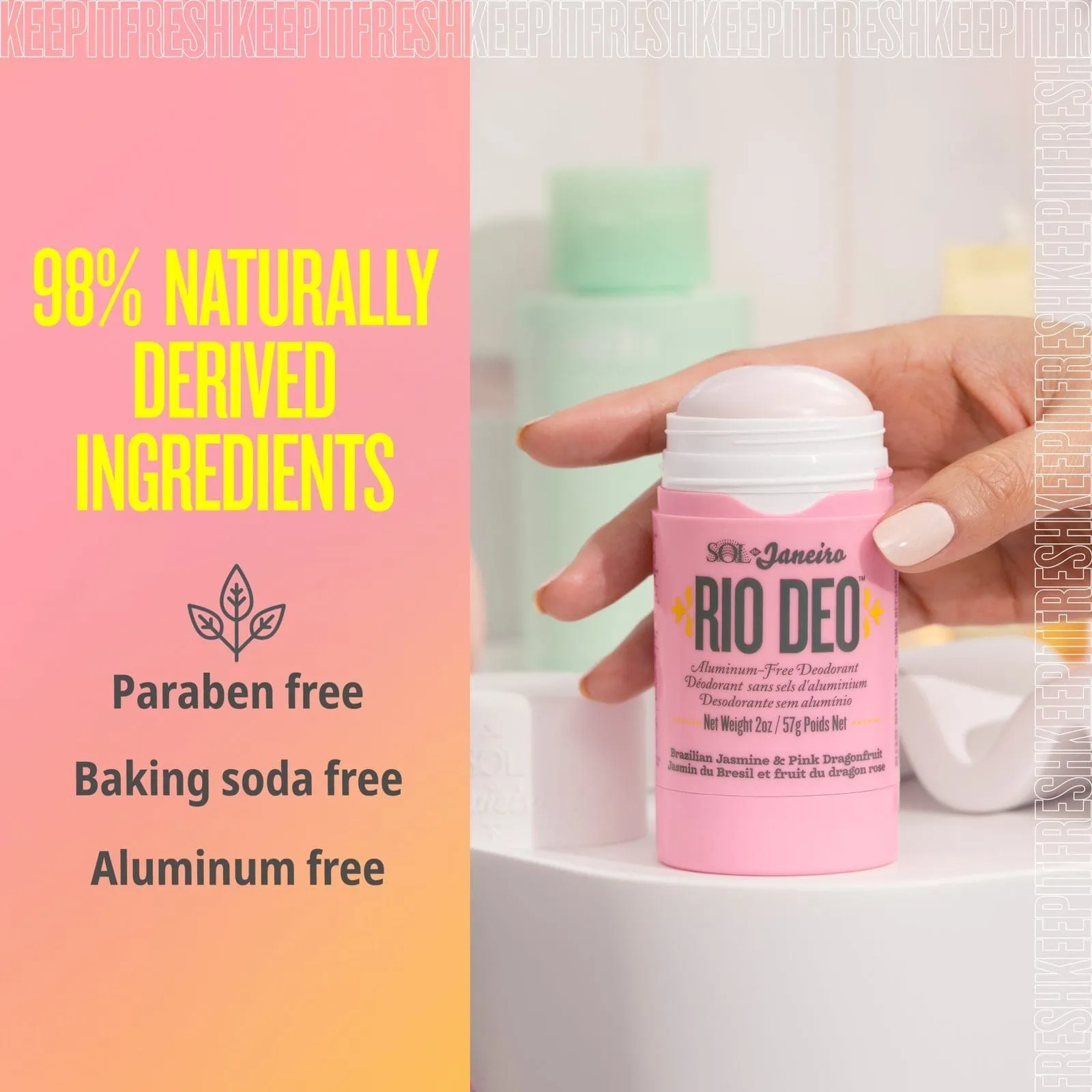 Rio Deo Aluminum-Free Deodorant Cheirosa 68 - Image 7