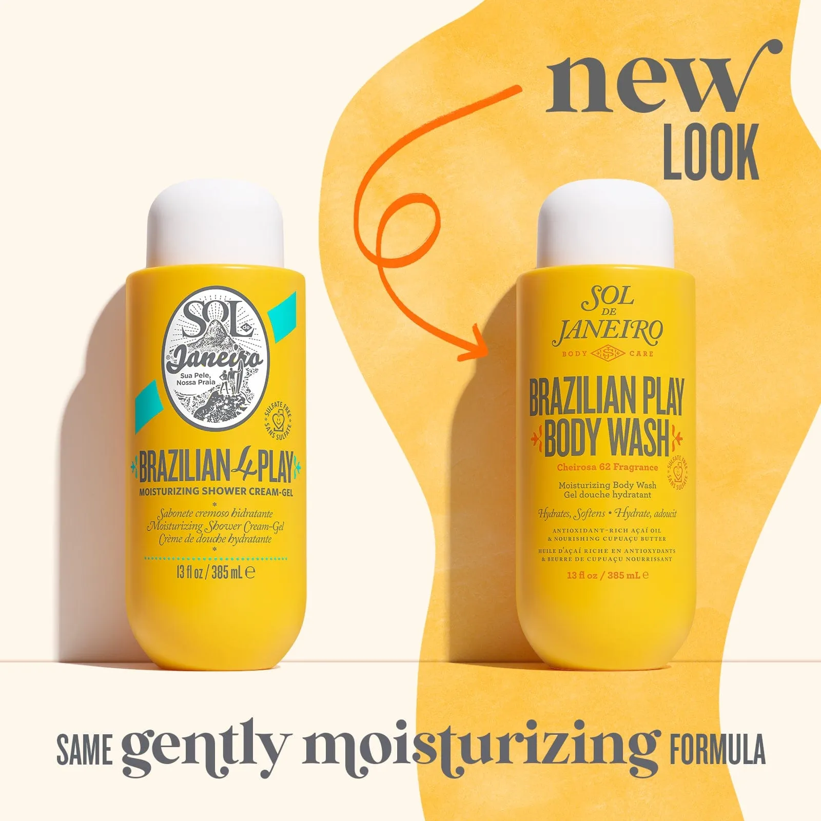 Brazilian Play Moisturizing Shower Cream-Gel - Image 11