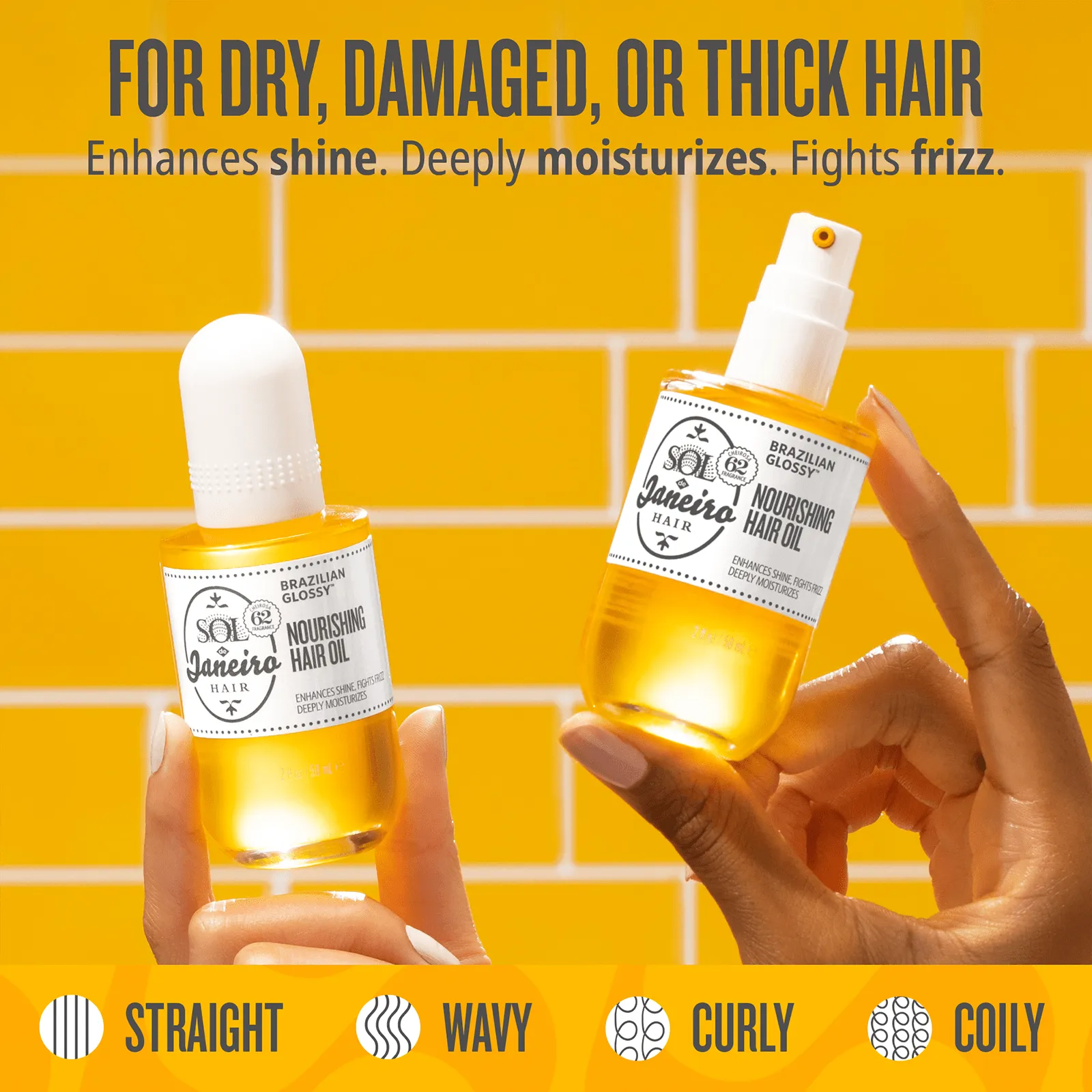 Brazilian Glossy™ Nourishing Hair Oil - Image 2
